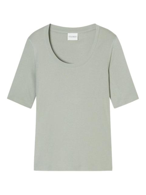 CLOSED wide-neck short-sleeve t-shirt