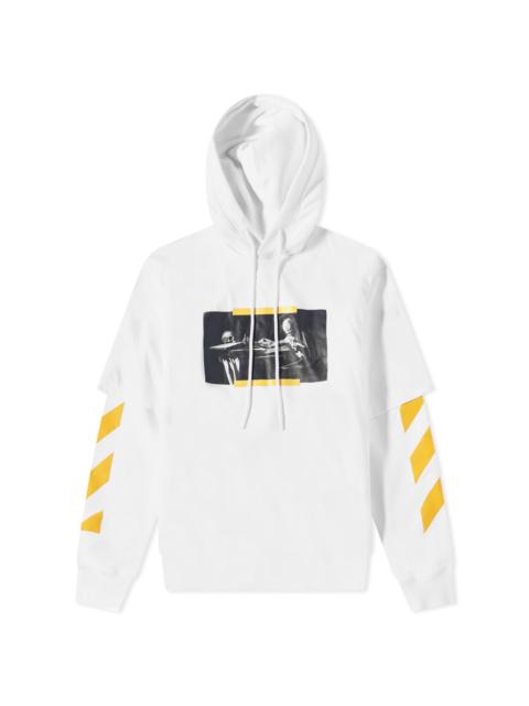 Off-White Caravaggio Painting Double Sleeve Hoody