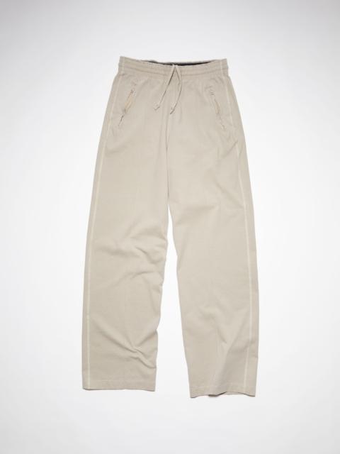 Acne Studios Logo sweatpants - Oyster grey