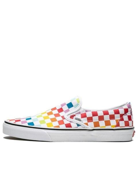 Vans Vans Classic Slip-On 'Rainbow Checkerboard' VN0A3UT7U09