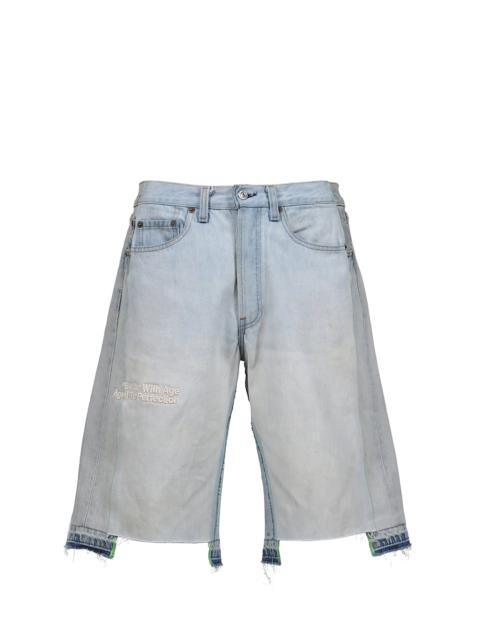 MONROE TRIPLE WIDE DENIM SHORTS / ASSORT