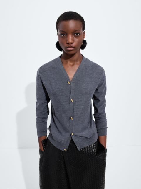 Bottega Veneta Wool Underpinning Cardigan