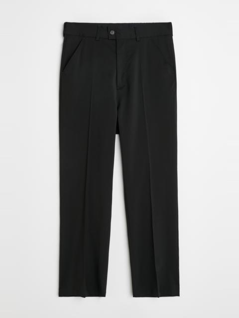 Chino 22 Black Worsted Wool