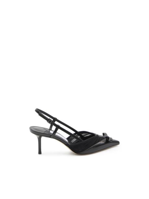 tulle bow afia pumps