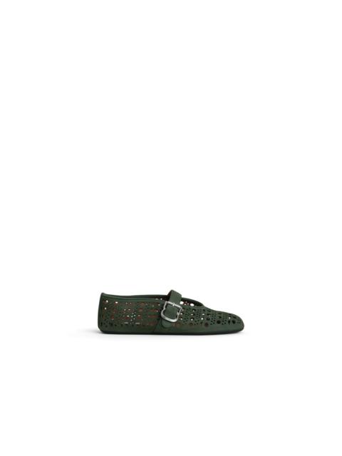 Alaïa BALLET FLATS VIENNE IN SUEDE