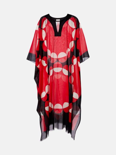 Dries Van Noten Printed cotton kaftan