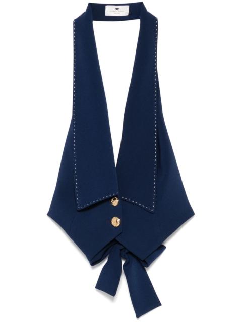 ELISABETTA FRANCHI V-neck waistcoat