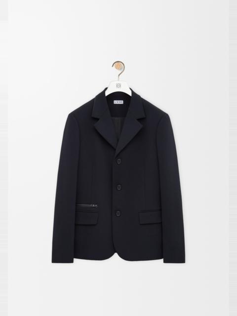 Loewe Jacket in stretch wool blend