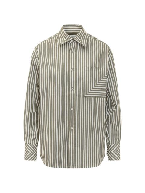 Victoria Beckham Victoria Beckham Vertical-stripe Cotton Shirt