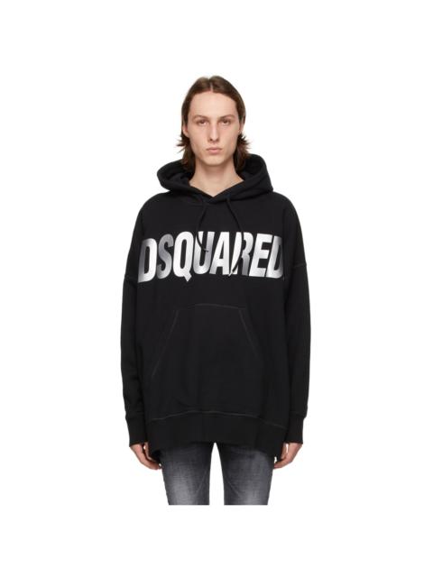 DSQUARED2 Black Leaf Yoyo Hoodie