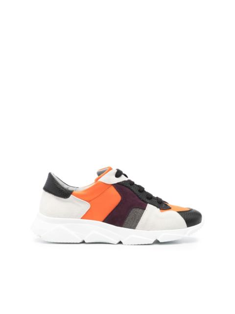 FABIANA FILIPPI colour-block panelled leather sneakers