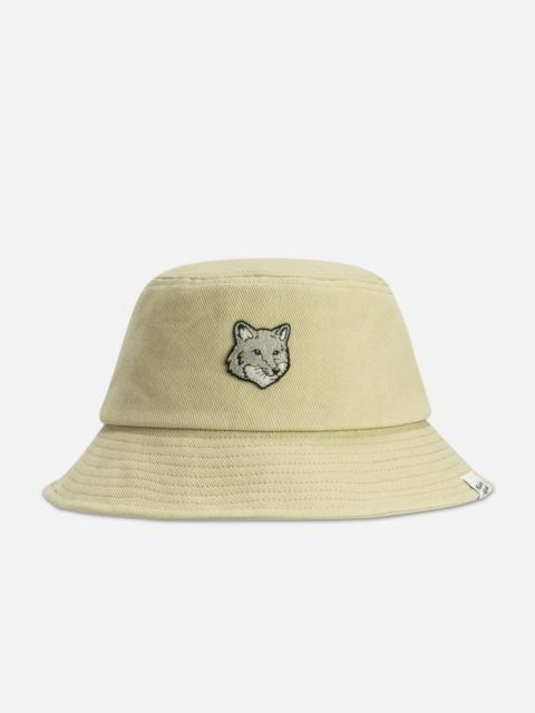 Maison Kitsuné BOLD FOX HEAD BUCKET HAT