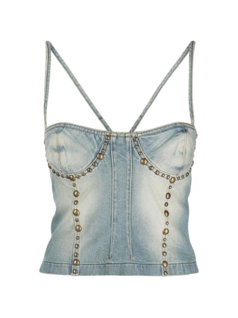 Jean denim tank top