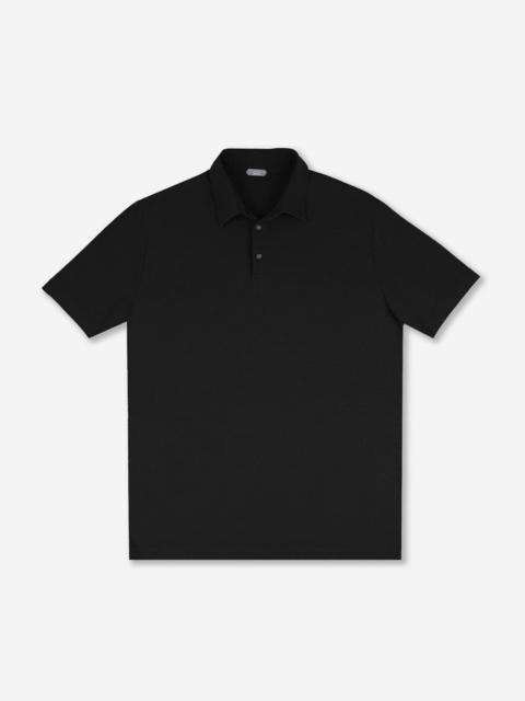 SLOWEAR Slim-fit organic IceCotton polo shirt