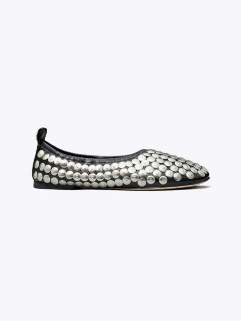 TORY BURCH Studded Ballet