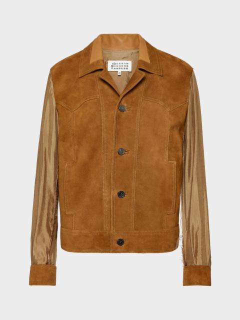 Maison Margiela Suede Leather Jacket