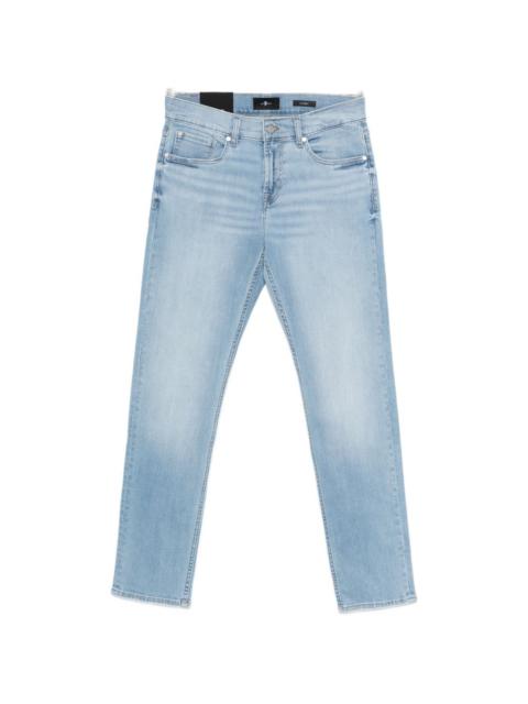 7 For All Mankind button-fastening jeans