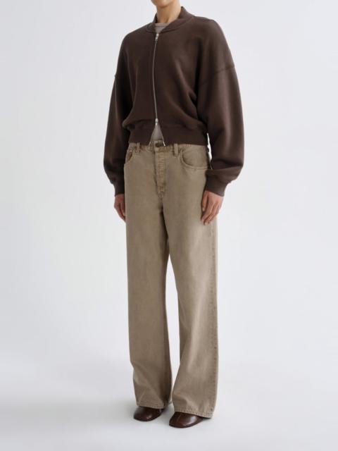 AGOLDE TESS SWEATSHIRT IN BRACKEN