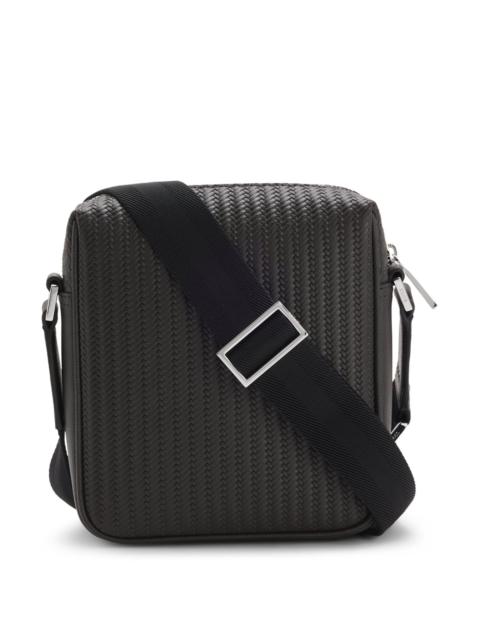 BOSS REPORTER BAG WITH EMBOSSED PATTERN