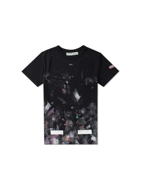 Off-White OFF-WHITE Galaxy Brushed T-shirt Black/Blue