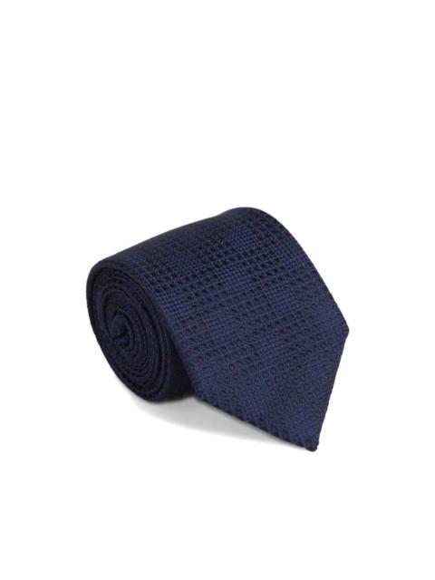 Brioni textured silk tie