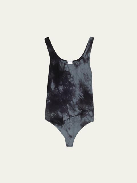 Wolford Ink Fatal Tie-Dye String Bodysuit