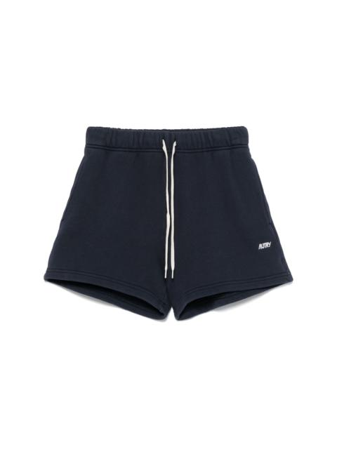 AUTRY logo-embroidered shorts