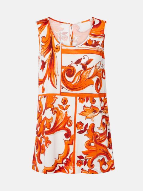 Dolce & Gabbana Majolica tank top