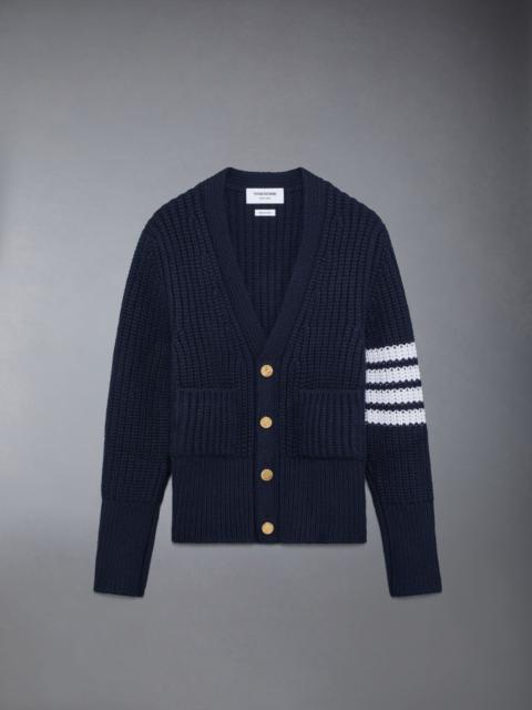 Cashmere 4-Bar Classic Cardigan