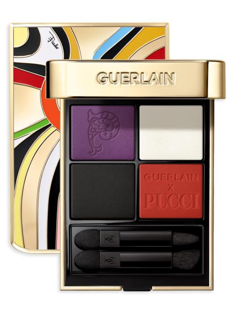 GUERLAIN Women's Pucci x Guerlain Ombres G Marmo Vibe Eyeshadow Quad - 045 Marmo Vibe