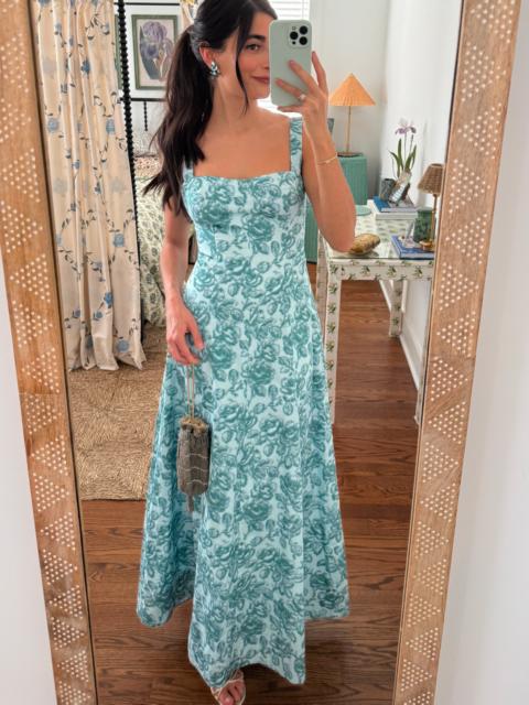 Hill House Home The Briony Dress - Ikat Garden Rose