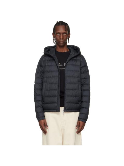Moncler Black Vermeille Hooded Short Down Jacket
