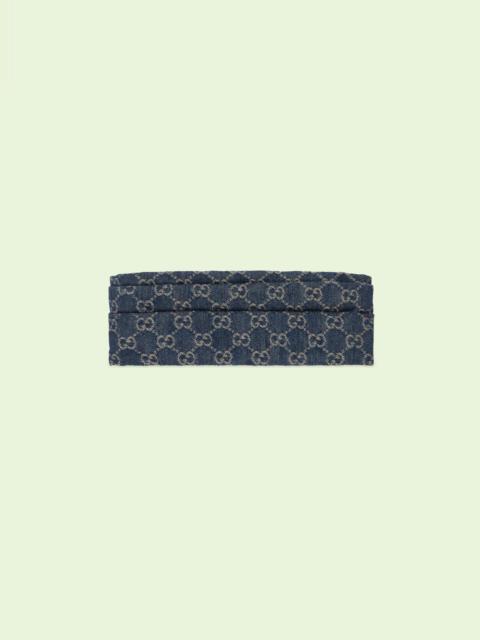 GUCCI GG denim headband