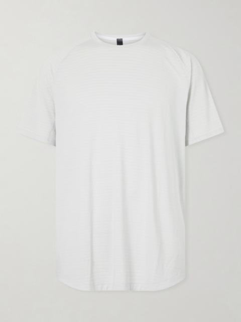 lululemon License to Train Striped Stretch Recycled-Jersey T-Shirt