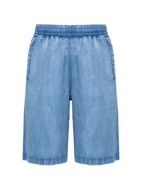 Diesel elasticated-waistband shorts