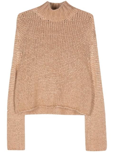 forte_forte high-neck jumper