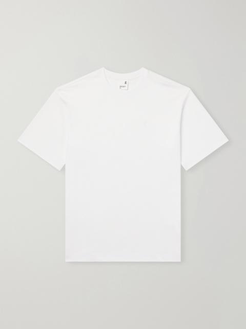 On Logo-Embroidered Organic Cotton T-Shirt