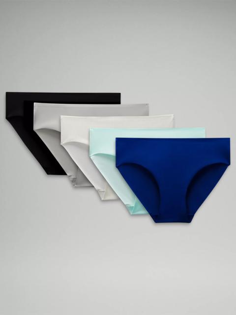 InvisiWear Mid-Rise Bikini Underwear *5 Pack