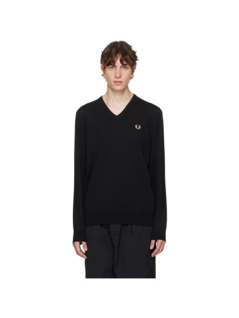 Fred Perry Black Classic Sweater