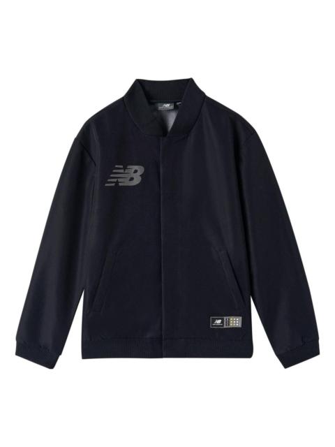 New Balance New Balance Logo Teamwear Jacket 'Black' NAA1R041-BK