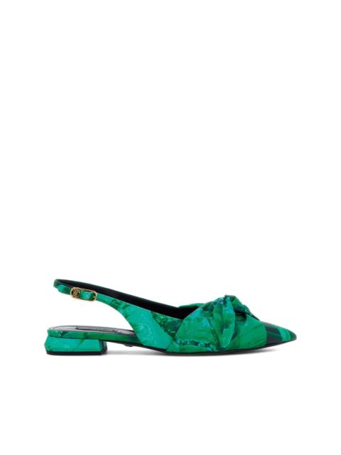 Roberto Cavalli Le Pettegole slingback pumps