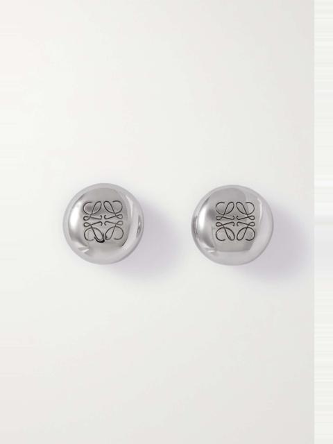 Loewe Pebble silver earrings