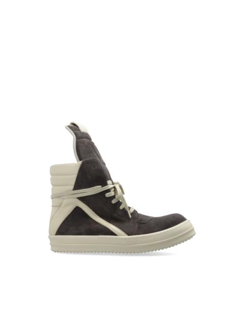 Rick Owens Geobasket lace-up high-top sneakers