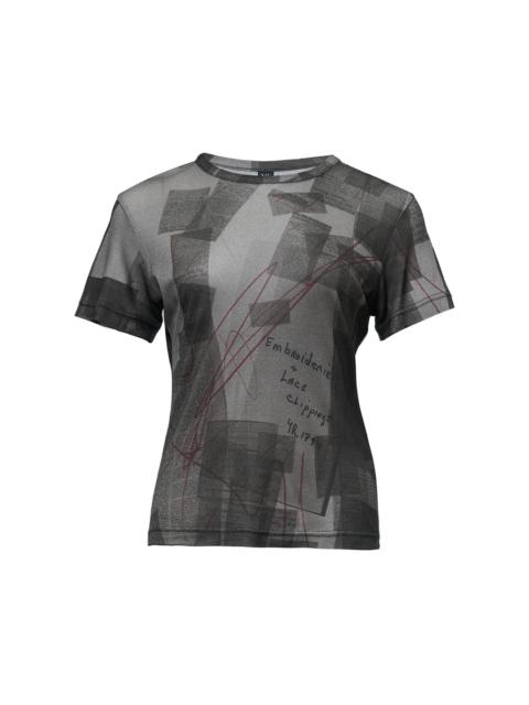 Y's Round Neck Short Sleeve T-Shirt