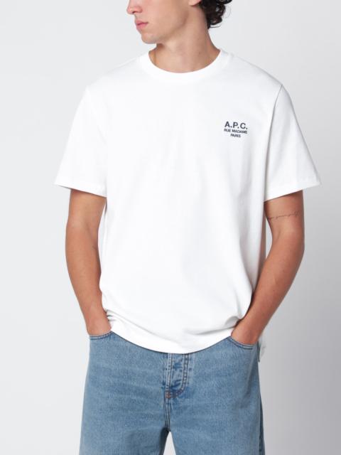 A.P.C. Rue Madame T-shirt in white cotton