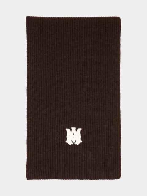 AMIRI Men's MA Ribbed Wool Scarf