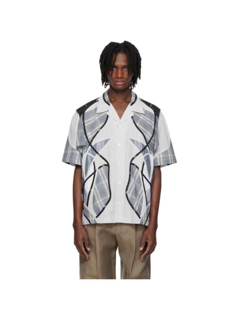Craig Green Blue Patchwork Shirt