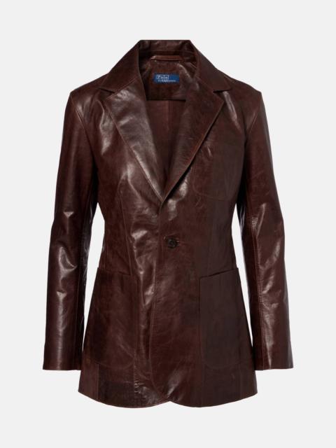Polo Ralph Lauren Leather blazer