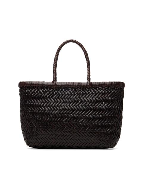 DRAGON DIFFUSION Brown Mini Flat Gora Bag