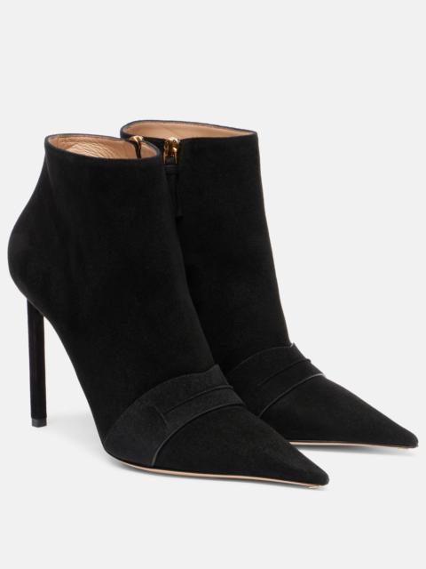 TOM FORD 105 suede ankle boots